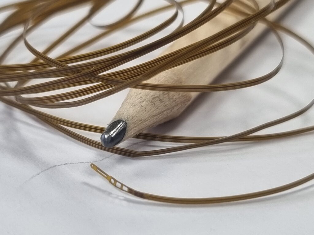 Microwire replacements with track-and-gap as precise as 50um (depending on design)