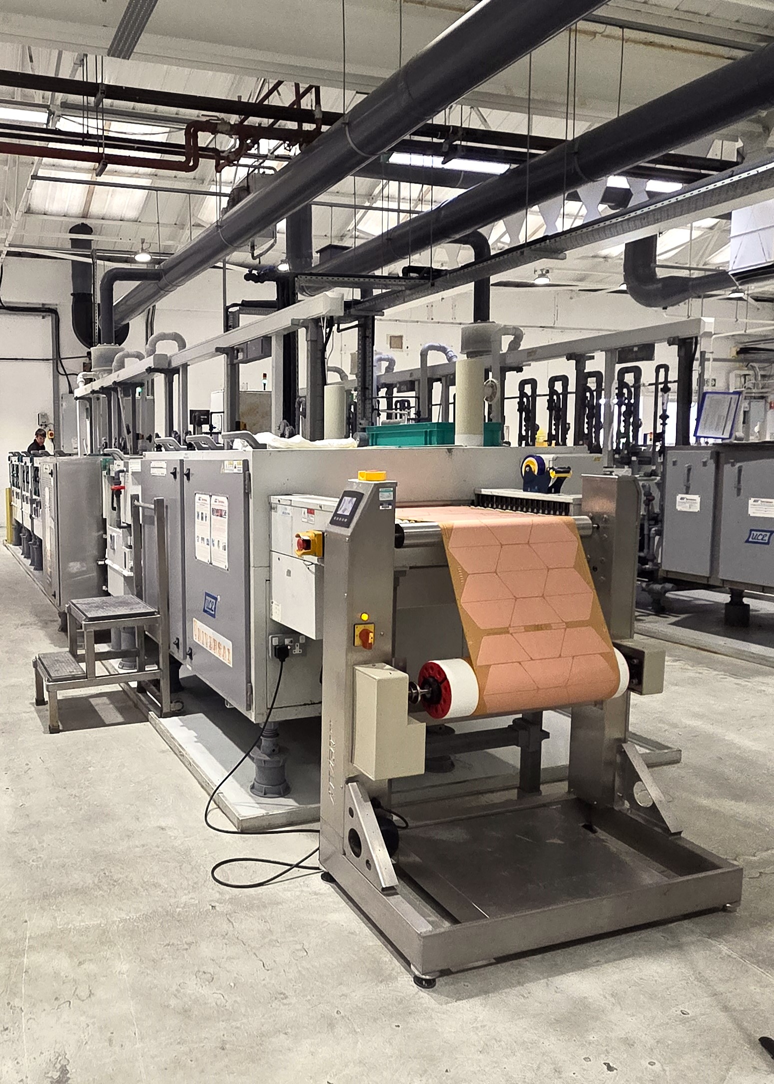 roll-to-roll flex circuit production